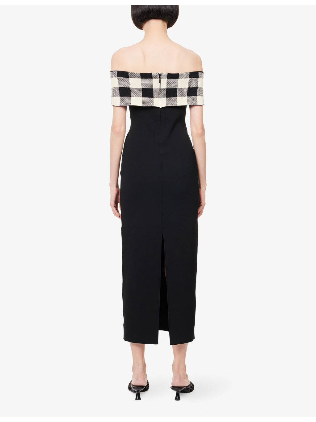 Pippa Off-Shoulder Knit Midi Dress - 4