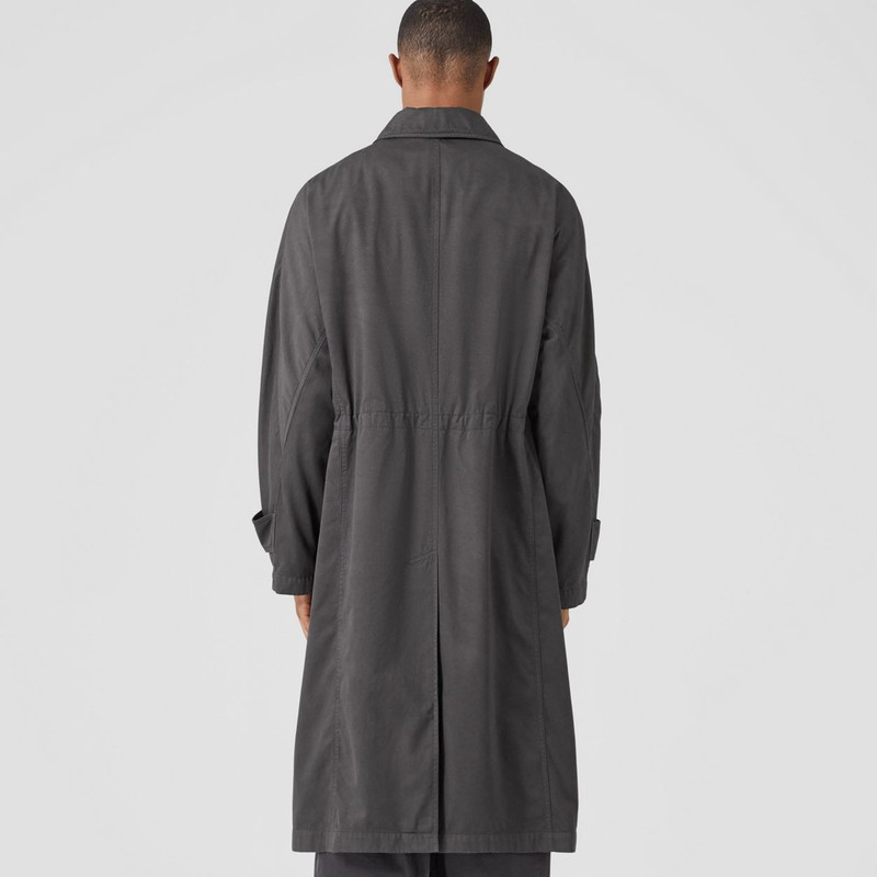 Cotton Twill Drawcord Car Coat 4