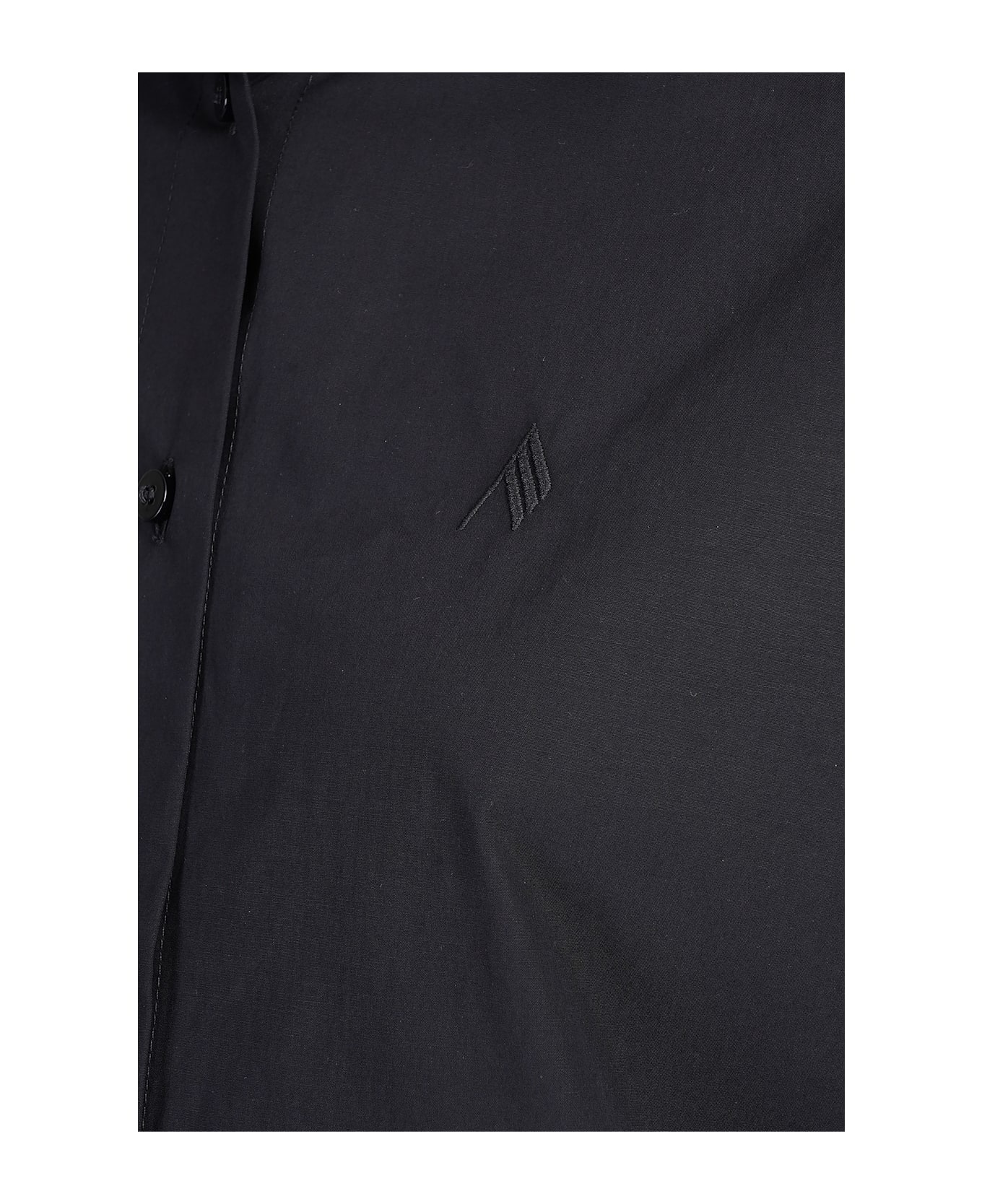 Shirt In Black Cotton - 5