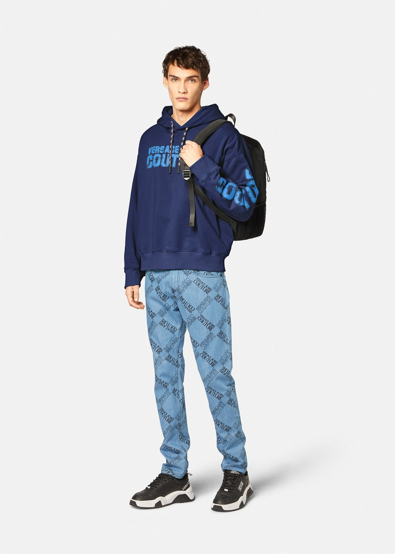 VERSACE JEANS COUTURE Logo Hoodie outlook