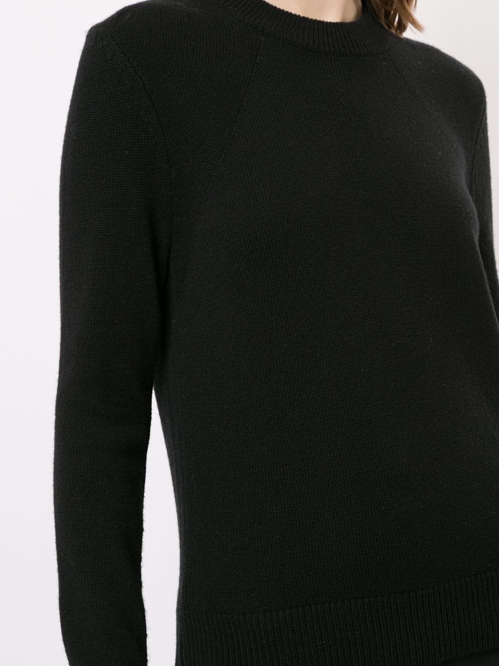 raglan sleeves eco cashmere jumper - 5