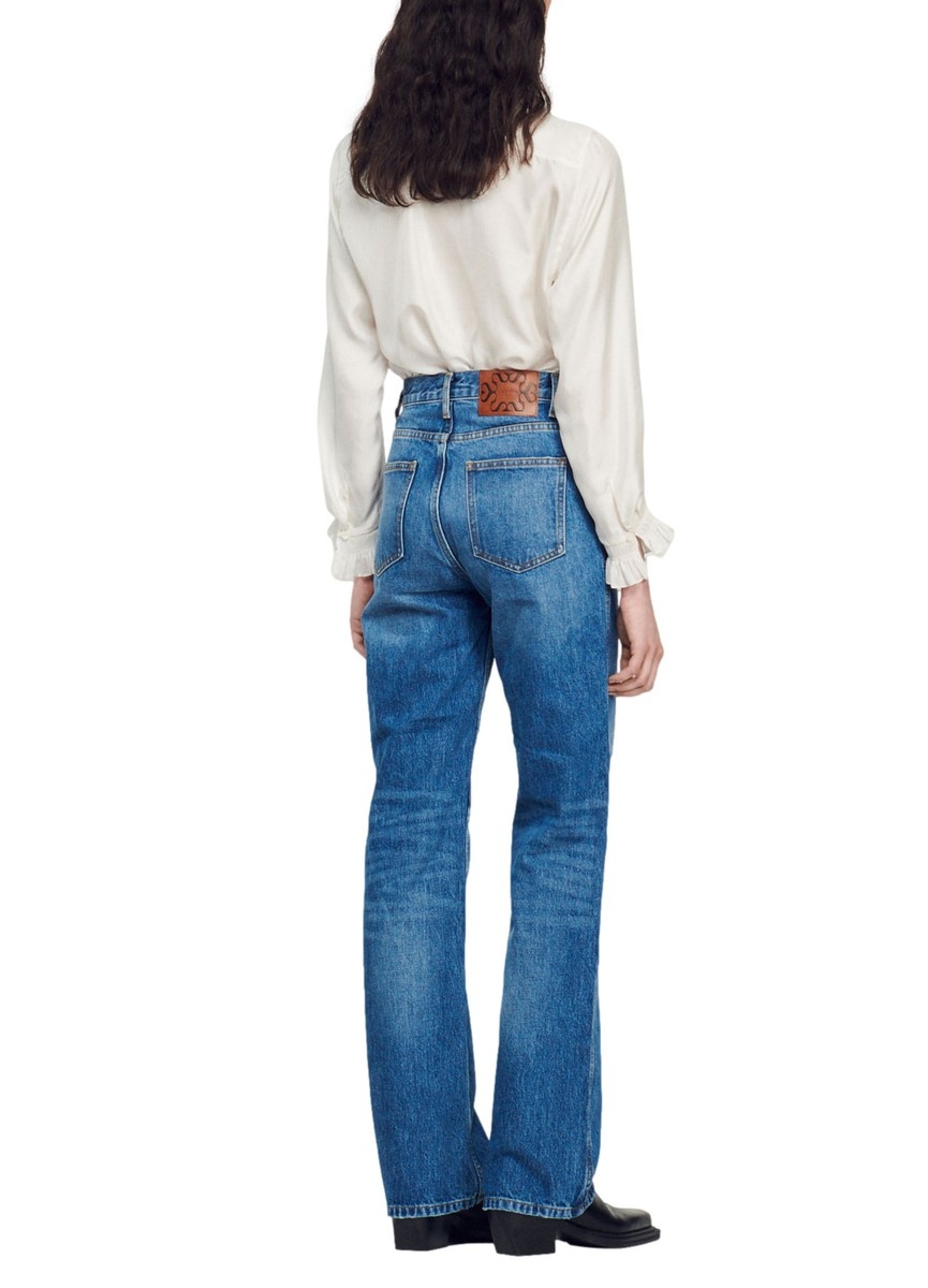 Flared faded jeans - 3
