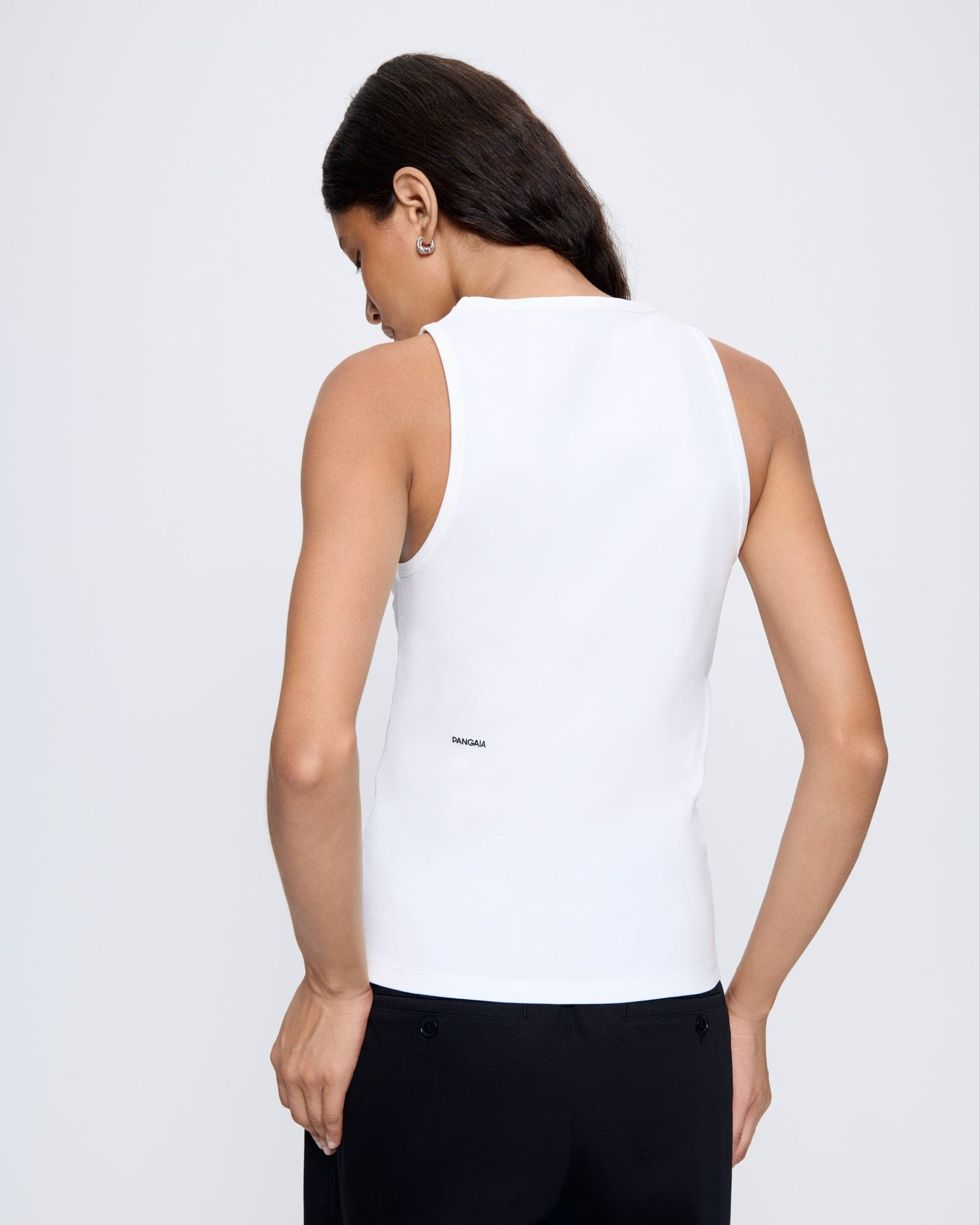 Womens  Interlock Tank Top - Off-White - 4