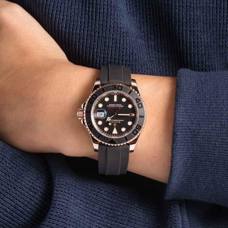 Pre-owned Rolex Yacht-Master 126655 18k Everose Gold - 5