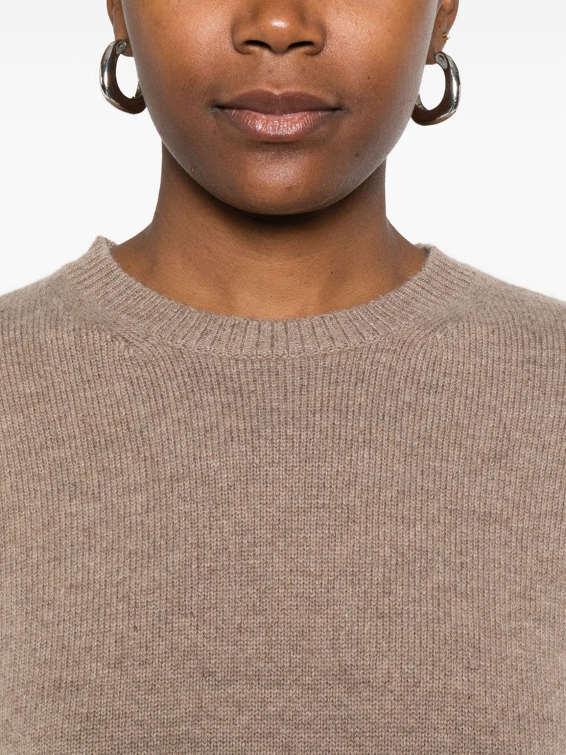 round-neck cashmere sweater 5