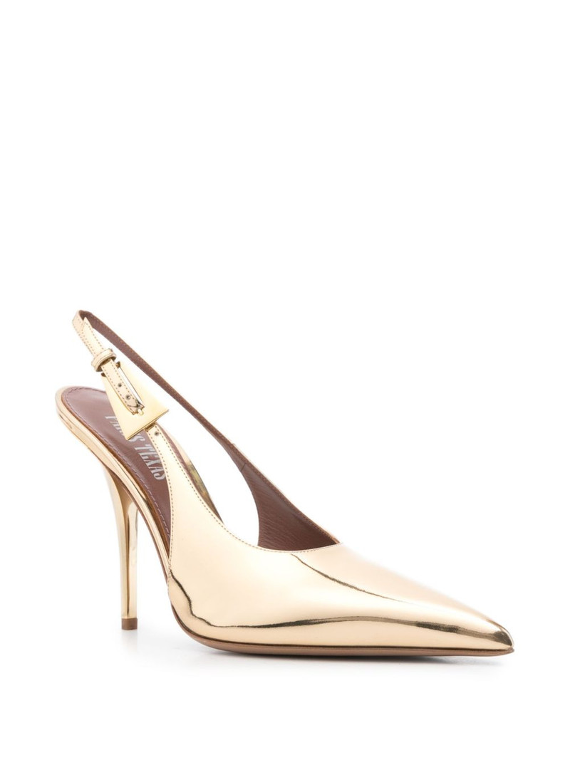 PARIS TEXAS 100mm slingback pointed-toe pumps outlook