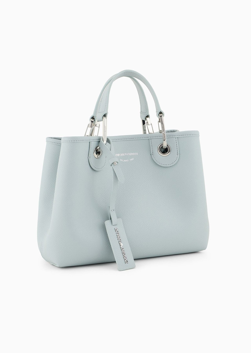 EMPORIO ARMANI Small MyEA shopper bag with deer print outlook