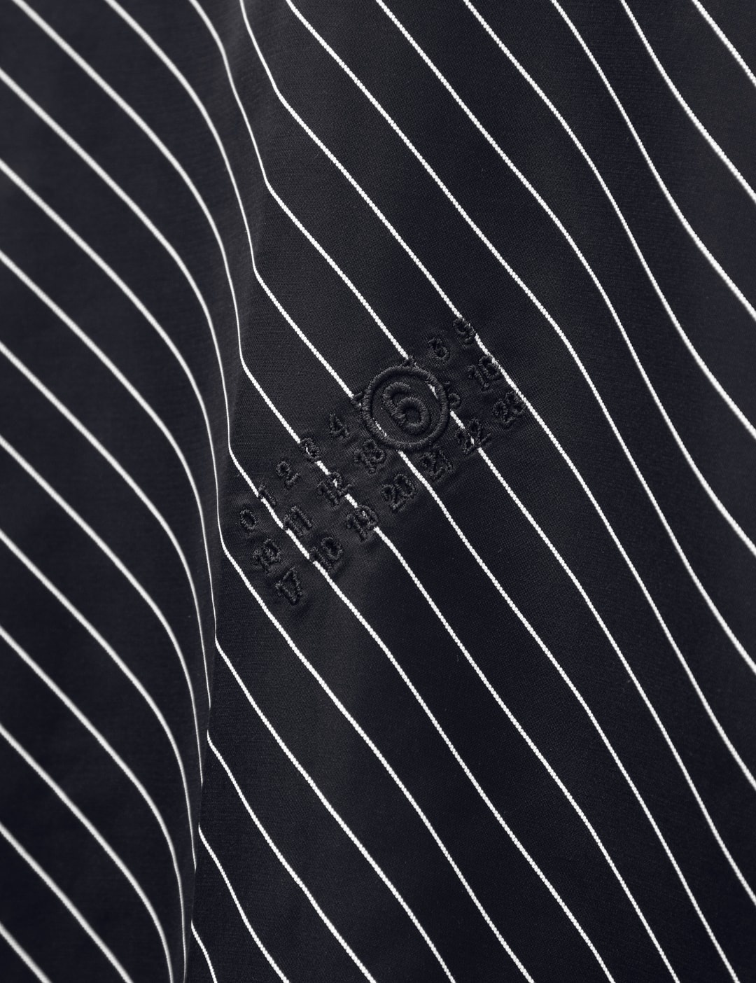 stripe-pattern long-sleeved shirt - 9