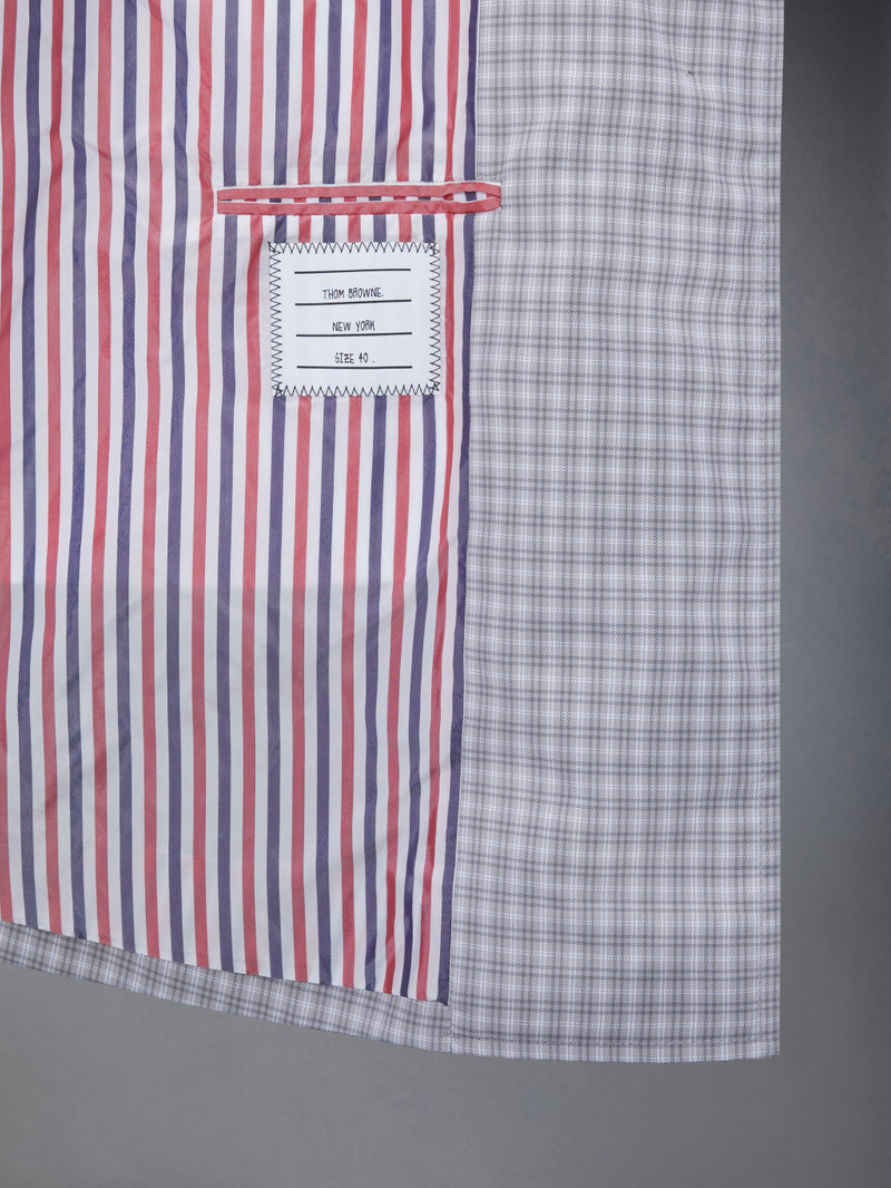 Check Tech Canvas Cropped Car Coat 5