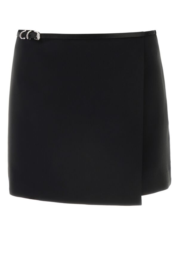 ミニスカート GIVENCHY BLACK DUCHESSE MINI SKIRT Givenchy Black Duchesse Mini Skirt – LOZURI®
