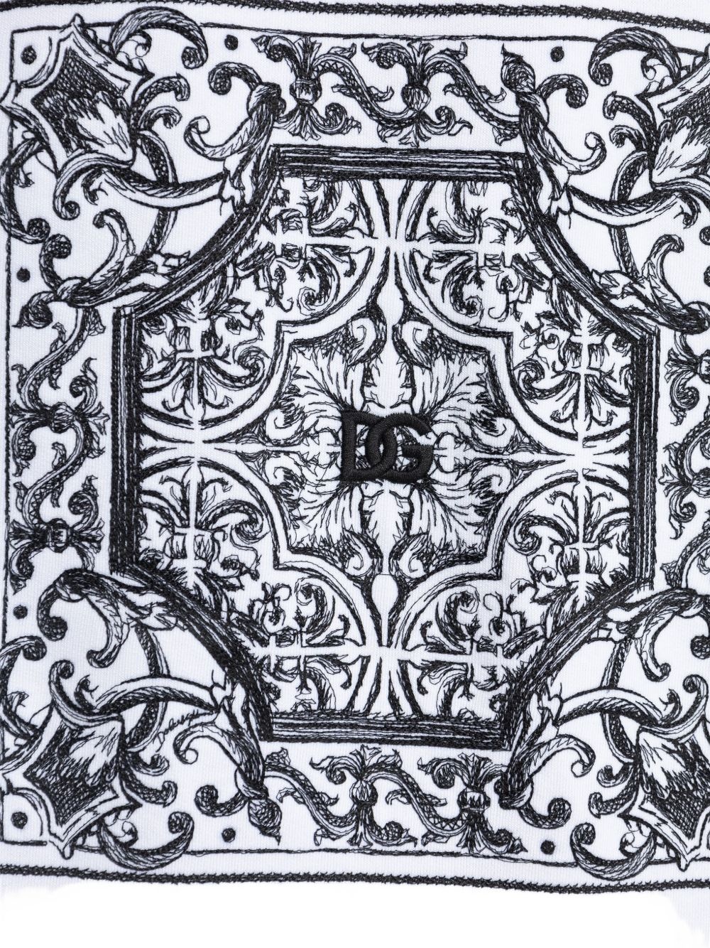 baroque-print sweatshirt - 5
