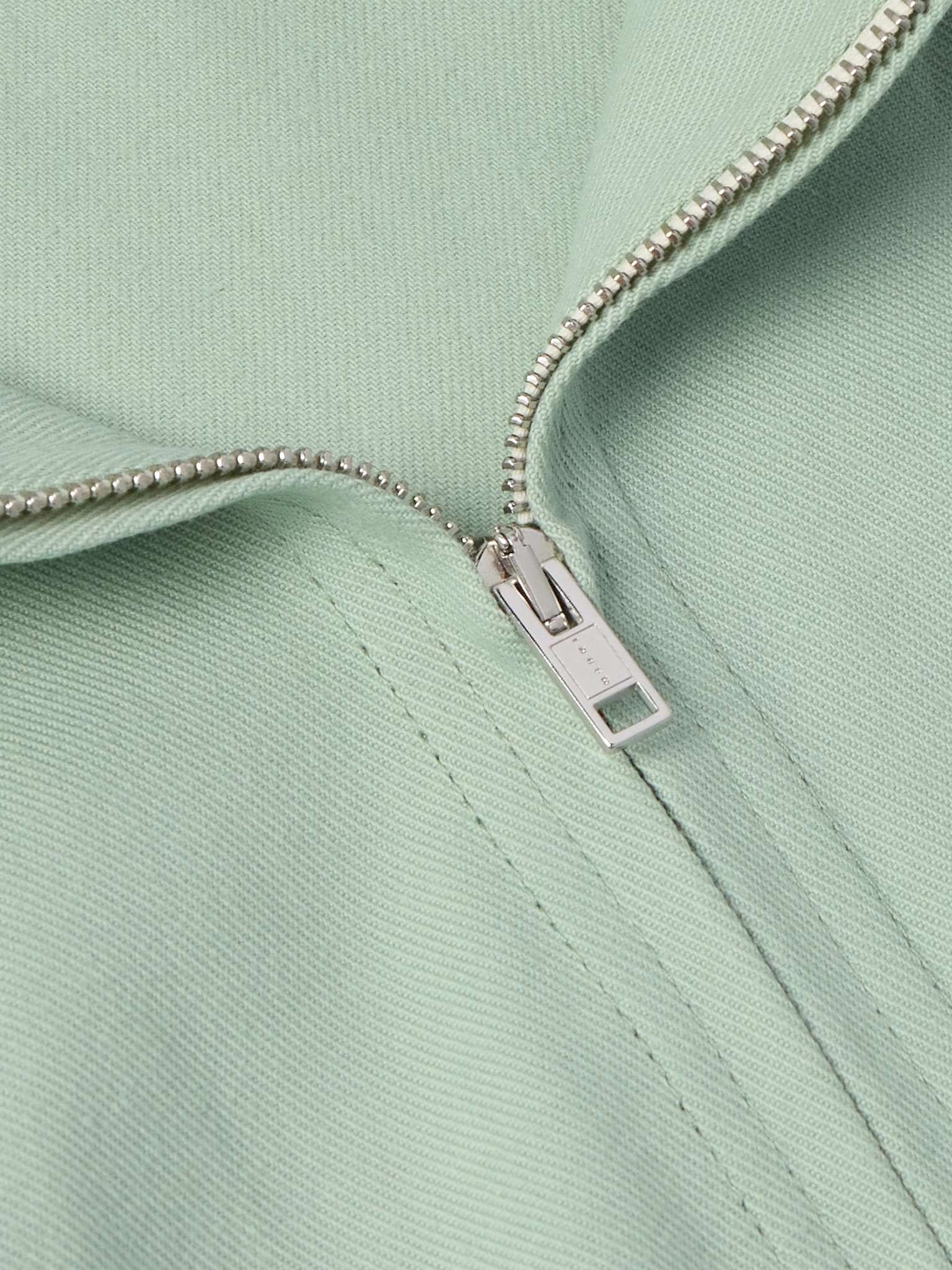Logo-Appliquéd Cotton-Blend Gabardine Coach Jacket - 6