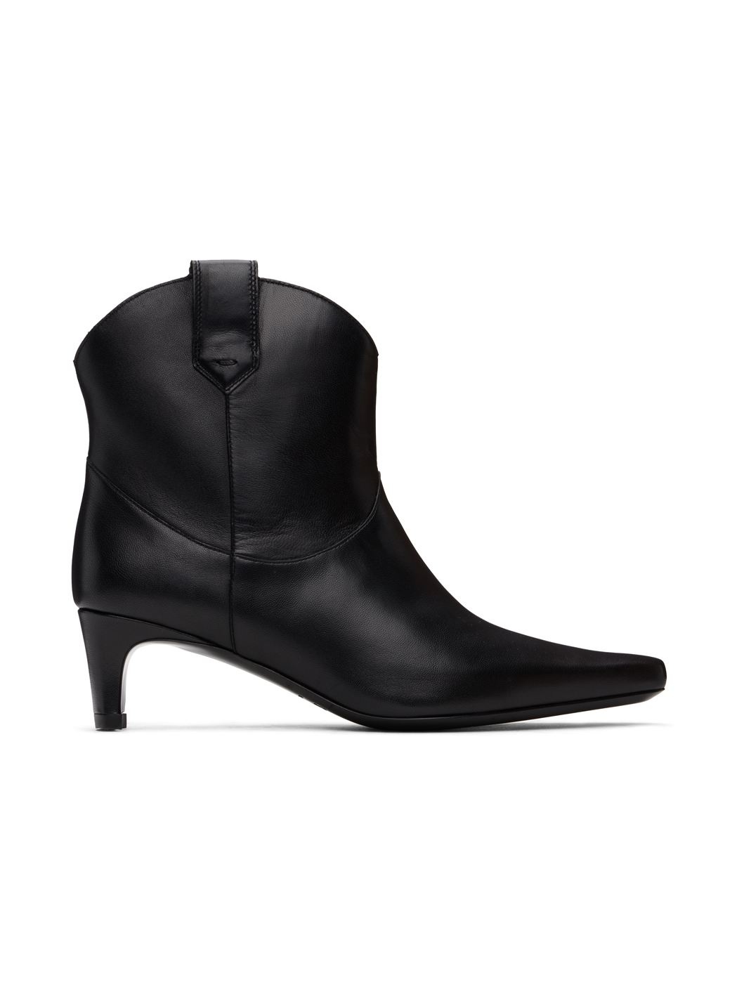 Black Western Wally Boots - 1