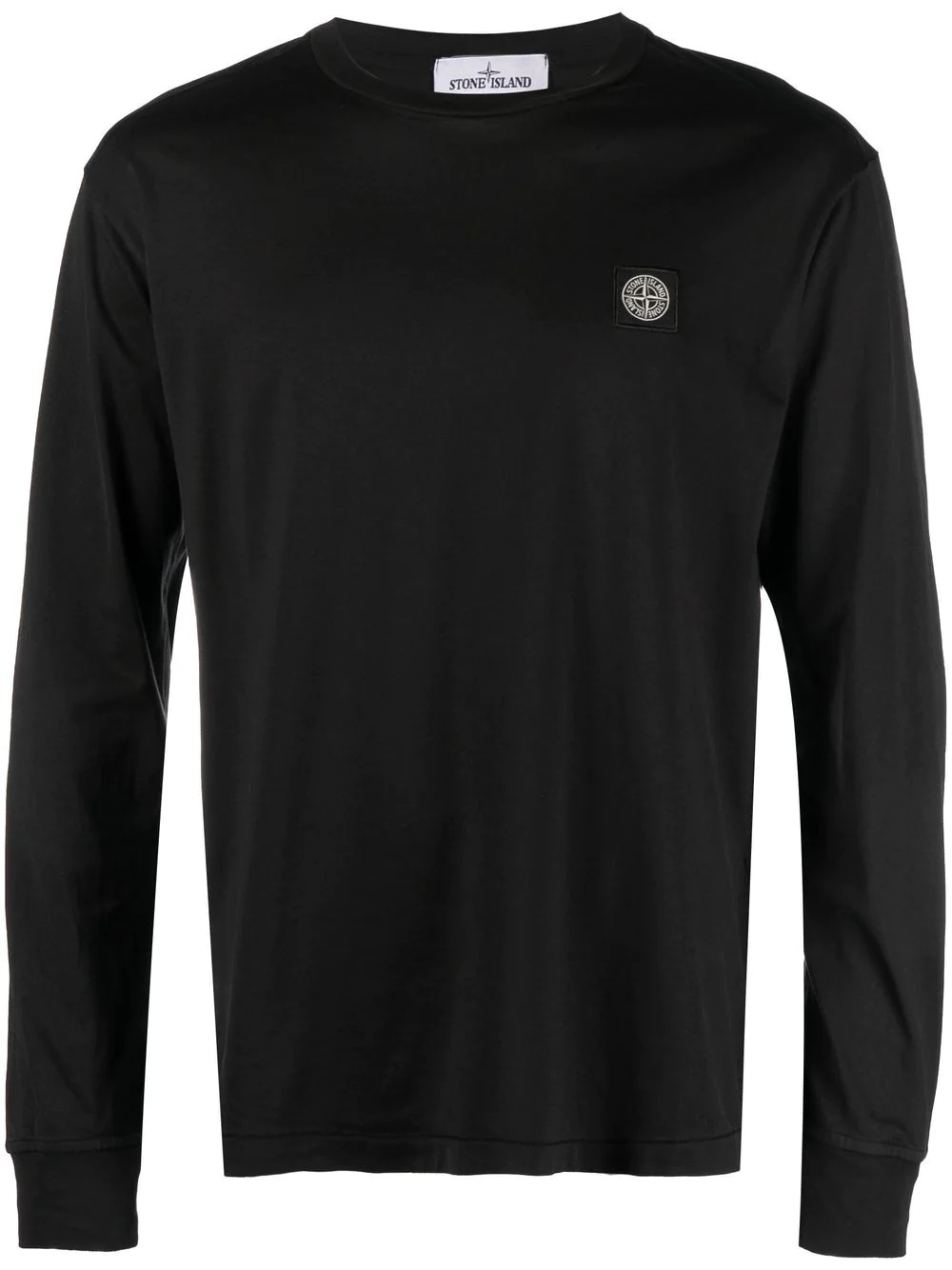 Compass-patch long-sleeve T-shirt - 1