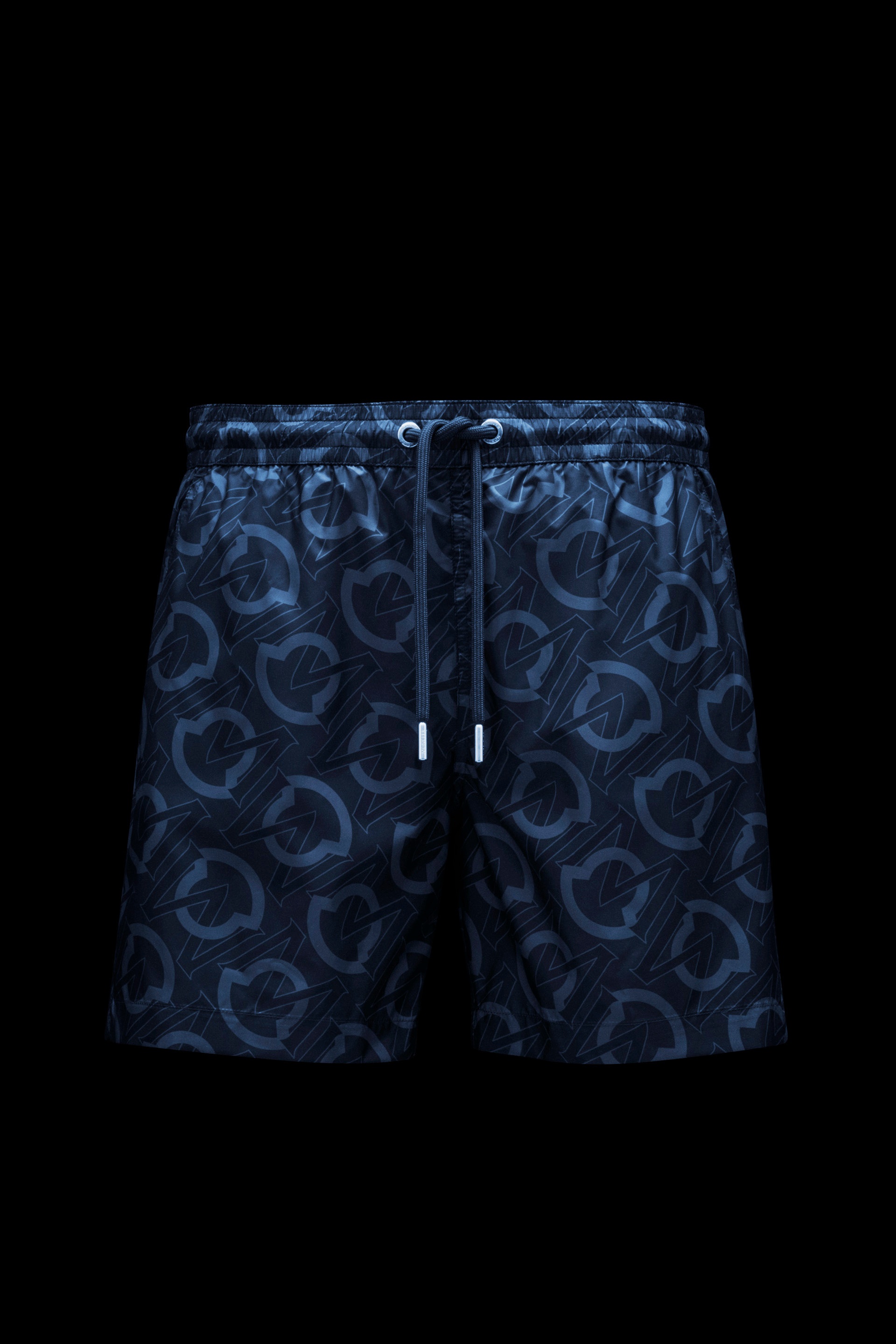 Monogram Print Swim Shorts - 1