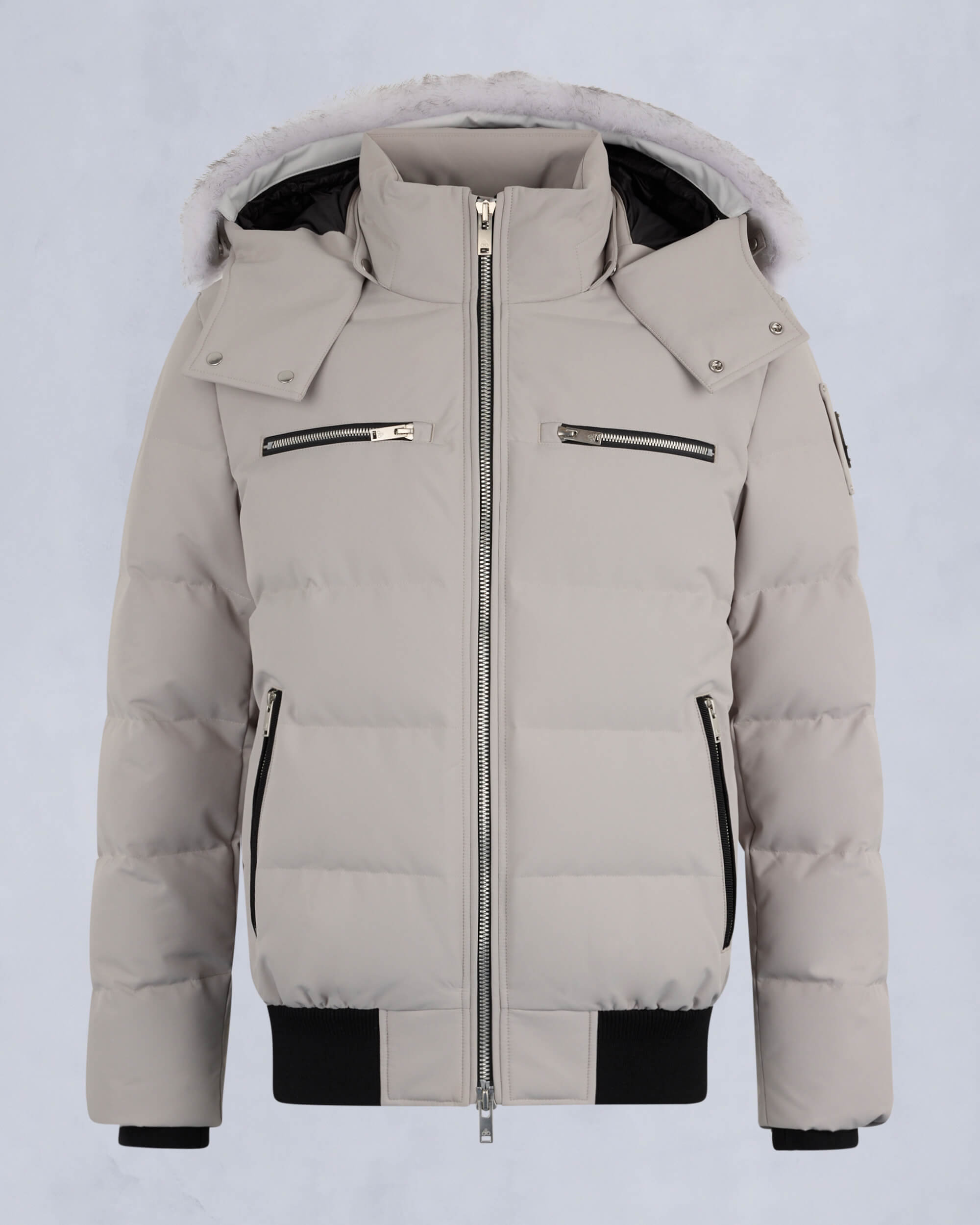 CLOUD SHEARLING BOMBER JACKET - 1