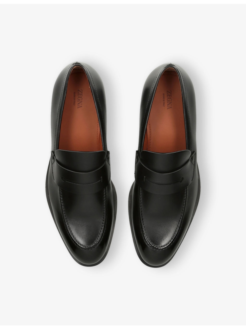 L'Asola Leather Penny Loafers - 2