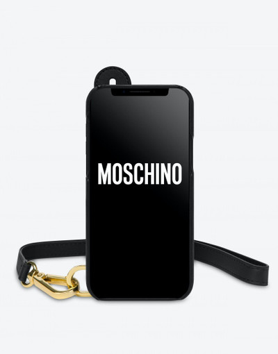 Moschino LETTERING LOGO IPHONE 12/12 PRO COVER outlook