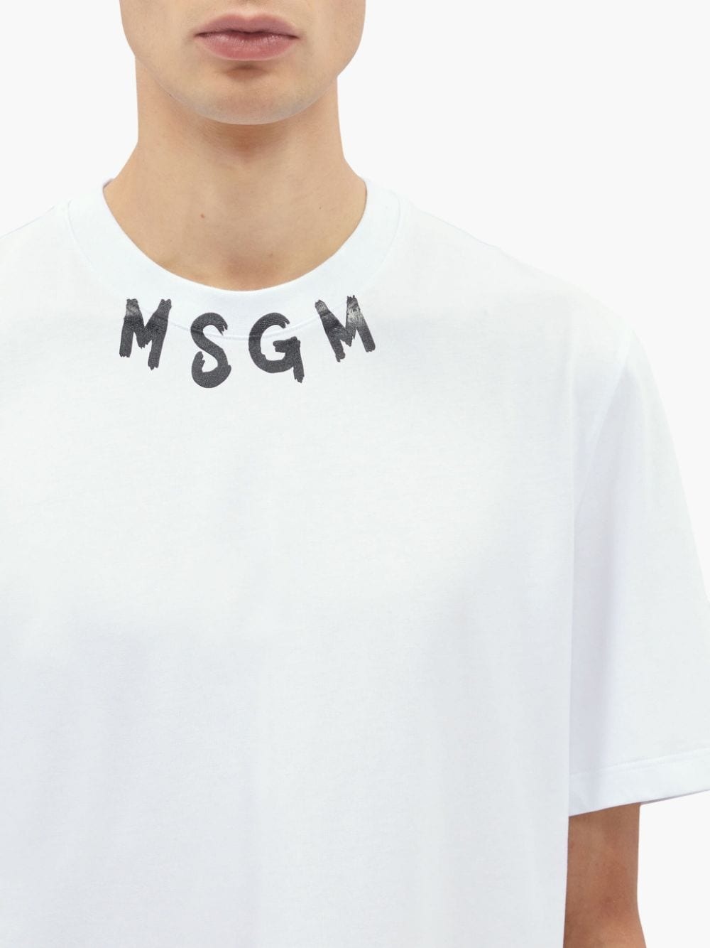 Brushstroke-logo T-shirt - 5