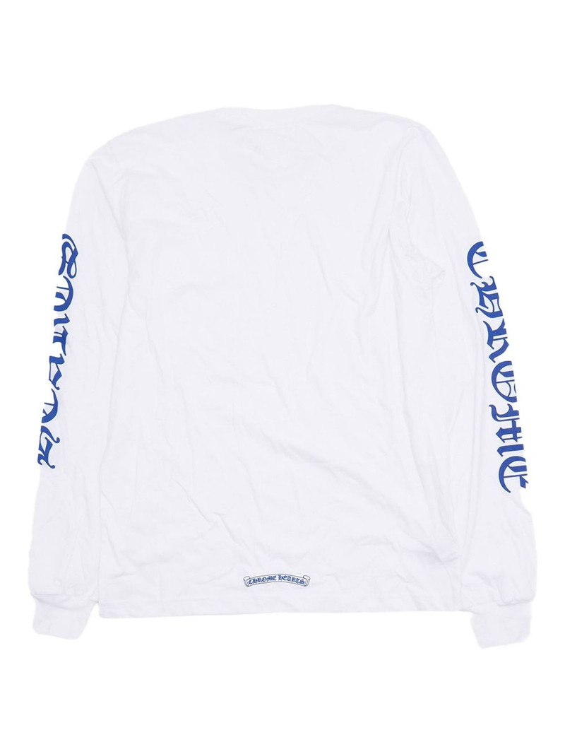 Chrome Hearts neck-logo long-sleeve T-shirt outlook
