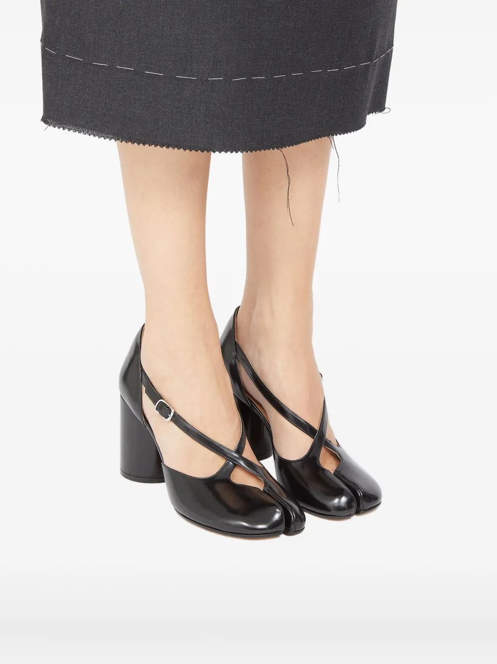 MAISON MARGIELA - Women H80 Tabi Straps Pump Heel - 6