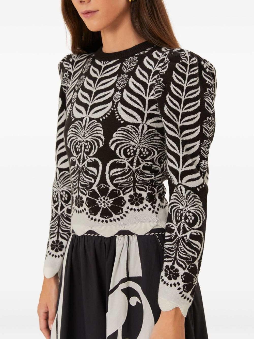 Ainika Tropical Splendor floral-print top - 4