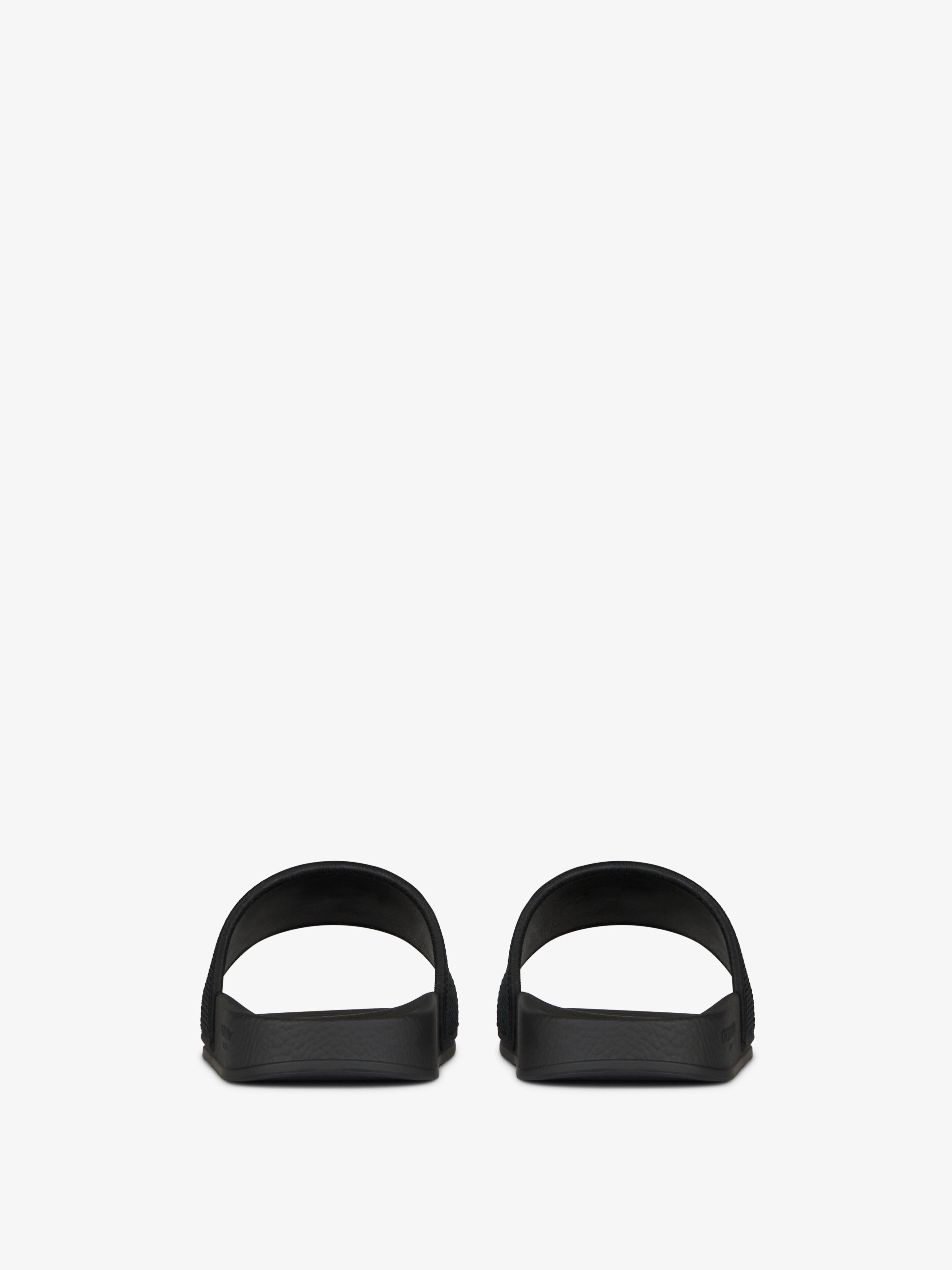 SLIDE SANDALS IN RUBBER - 7