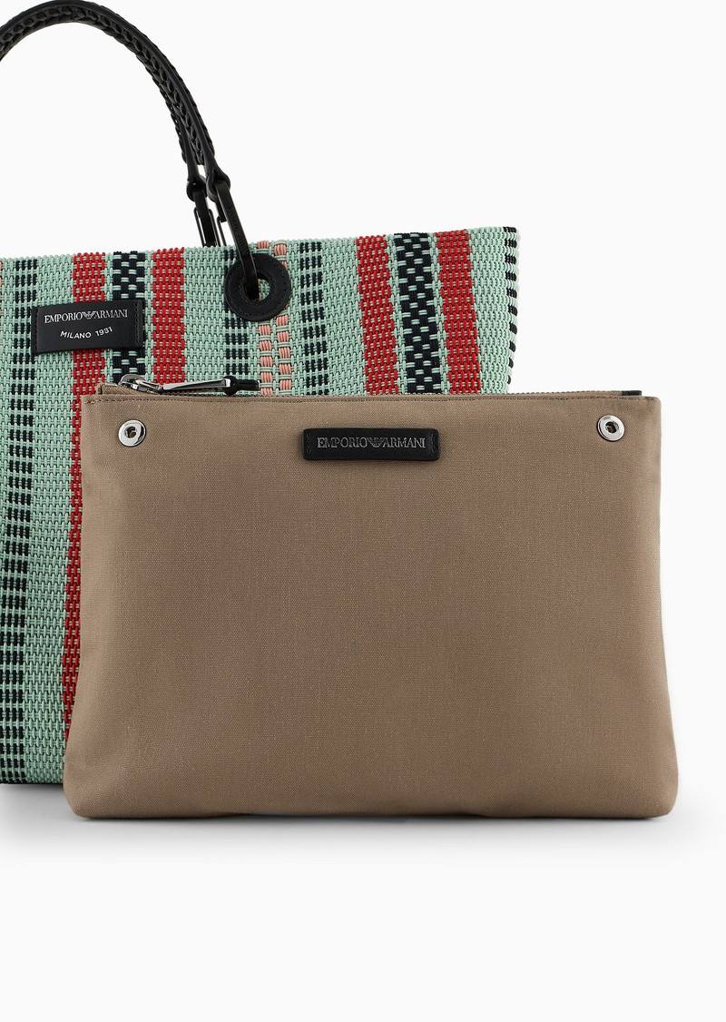 MyEA medium basketweave shopper bag 6