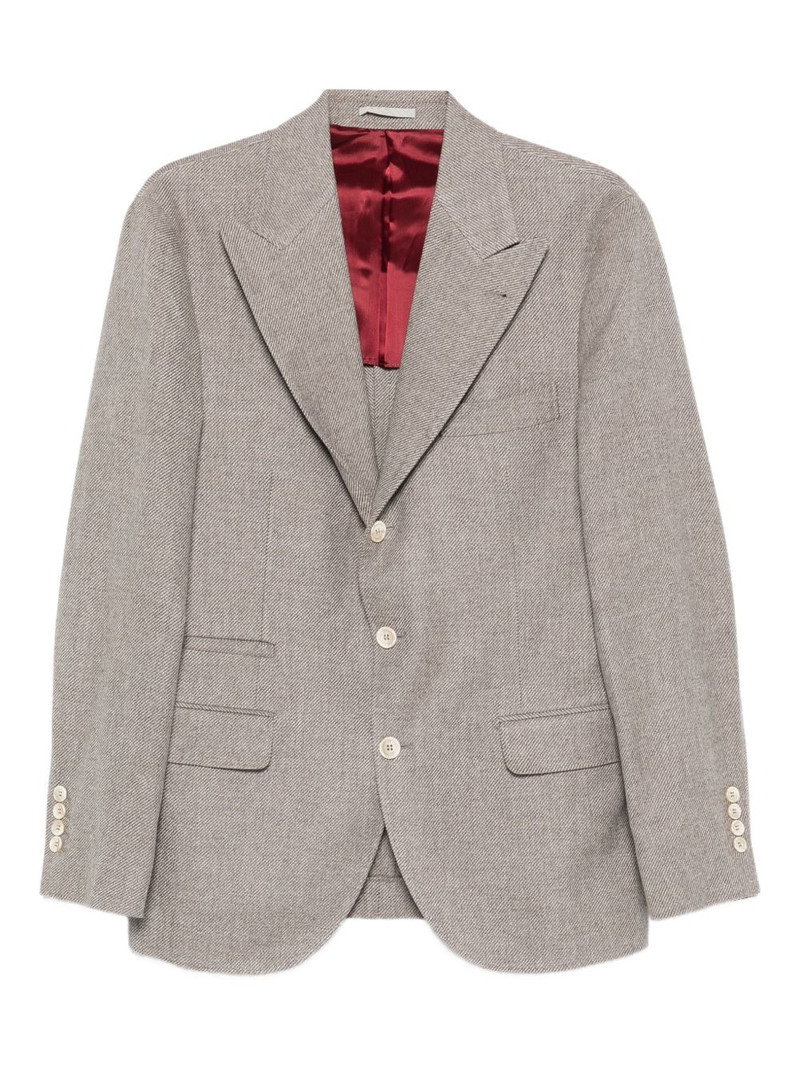 three-button wool blazer 1