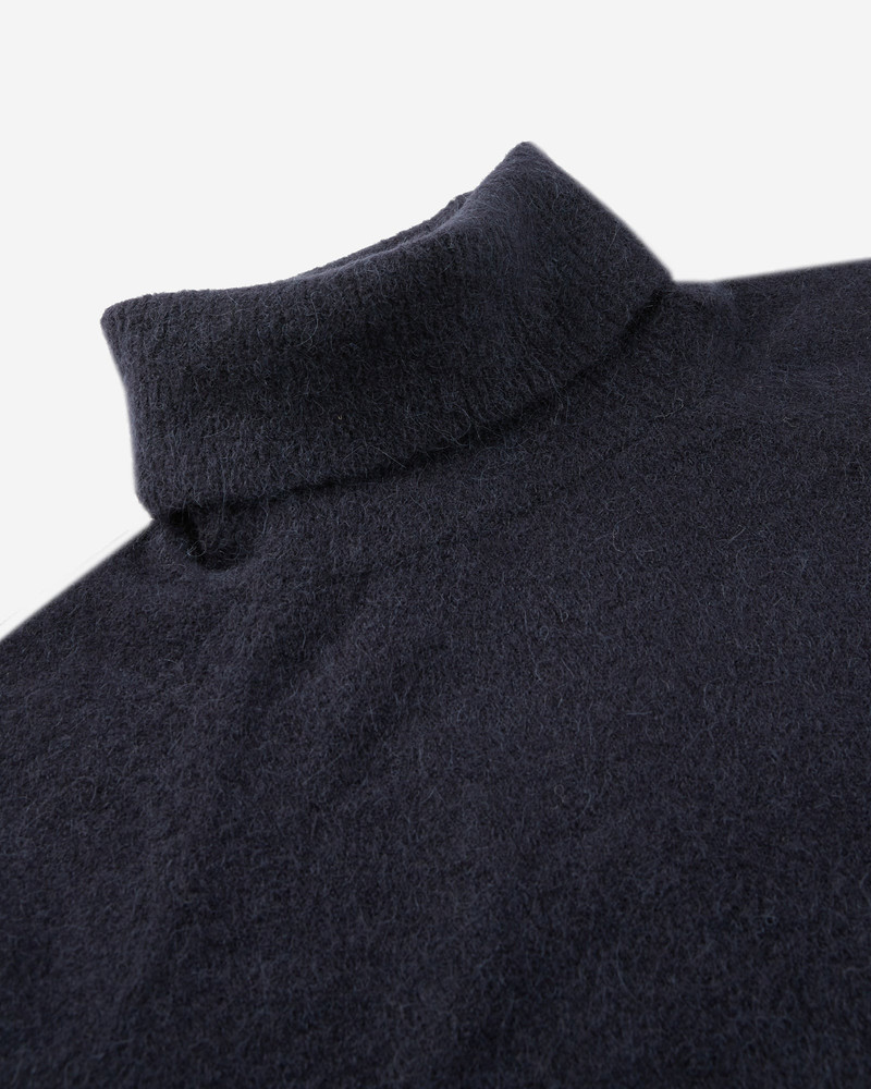 Regular fit polo neck in wool and Alpaca 6