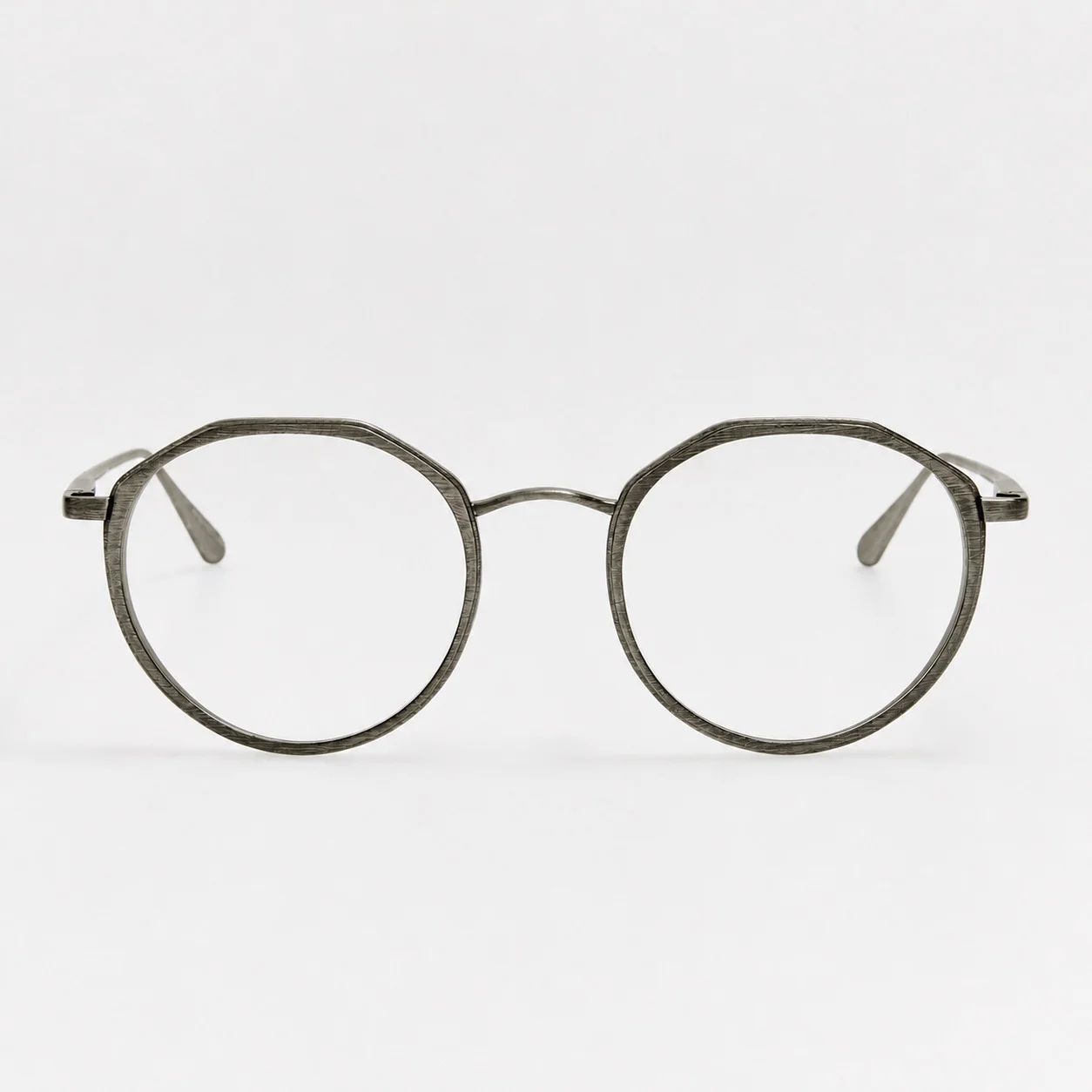 Cesar Optical in Antique Silver - 1