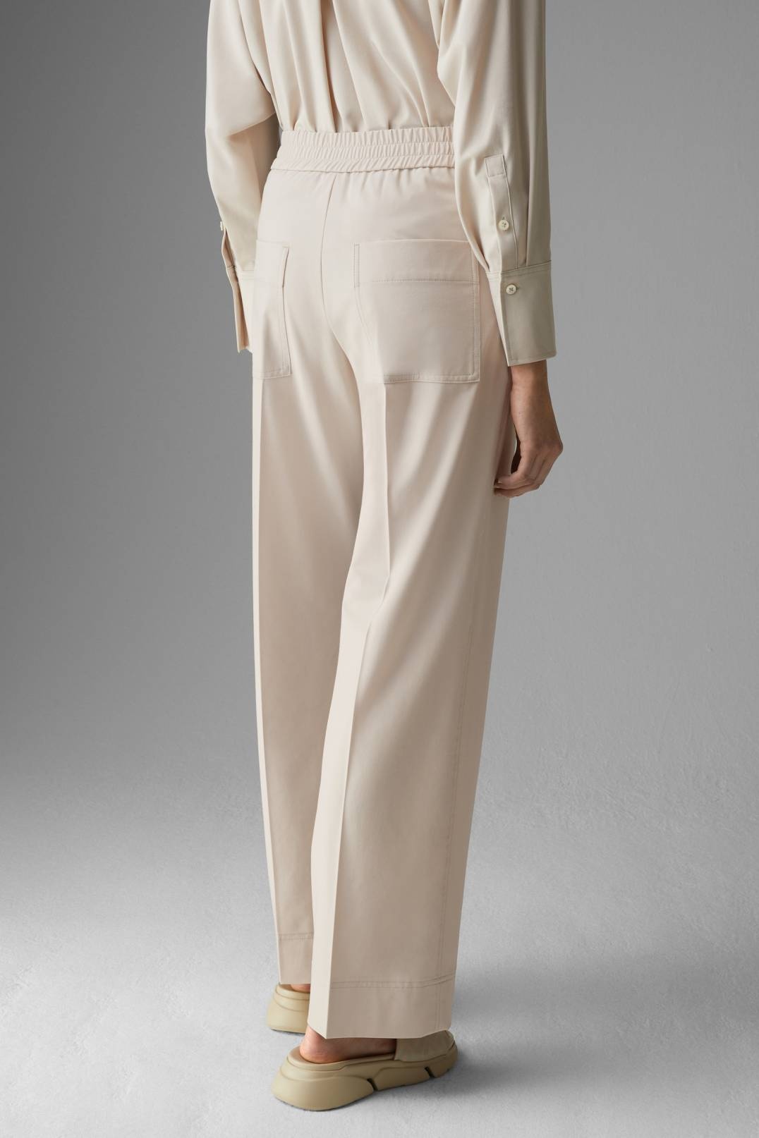 ELLA MARLENE PANTS IN LIGHT BEIGE - 3