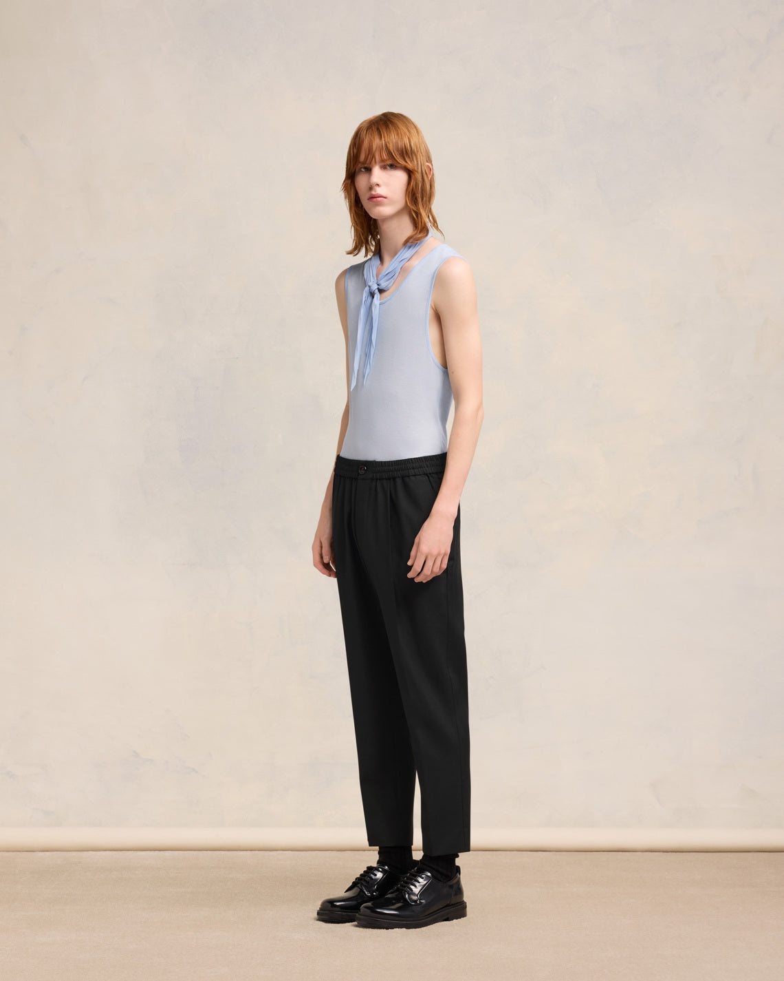 ELASTICATED WAIST TROUSERS - 6