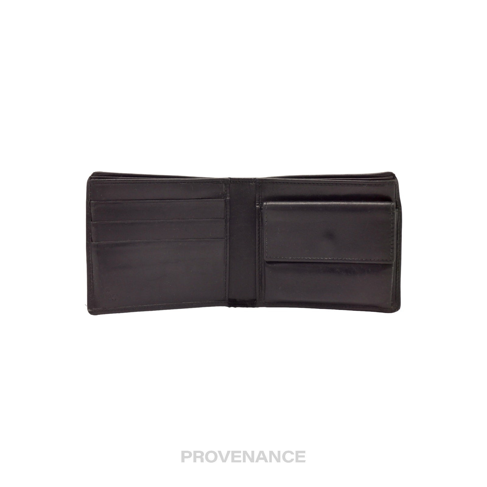 Gucci Bifold Wallet - Black GG Canvas - 5