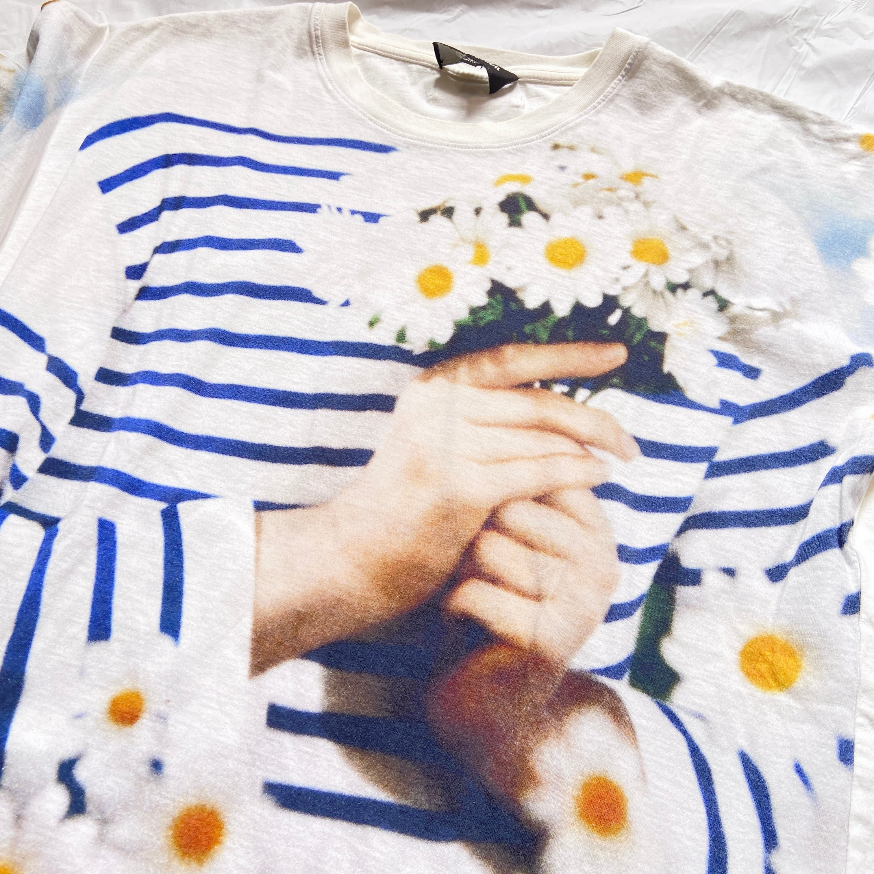 Jean Paul Gaultier ss15 trompe l'oeil portrait tee S - 8
