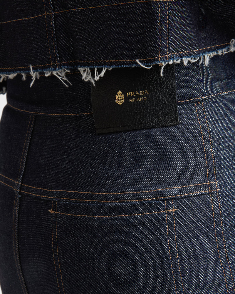 Denim pencil skirt 4