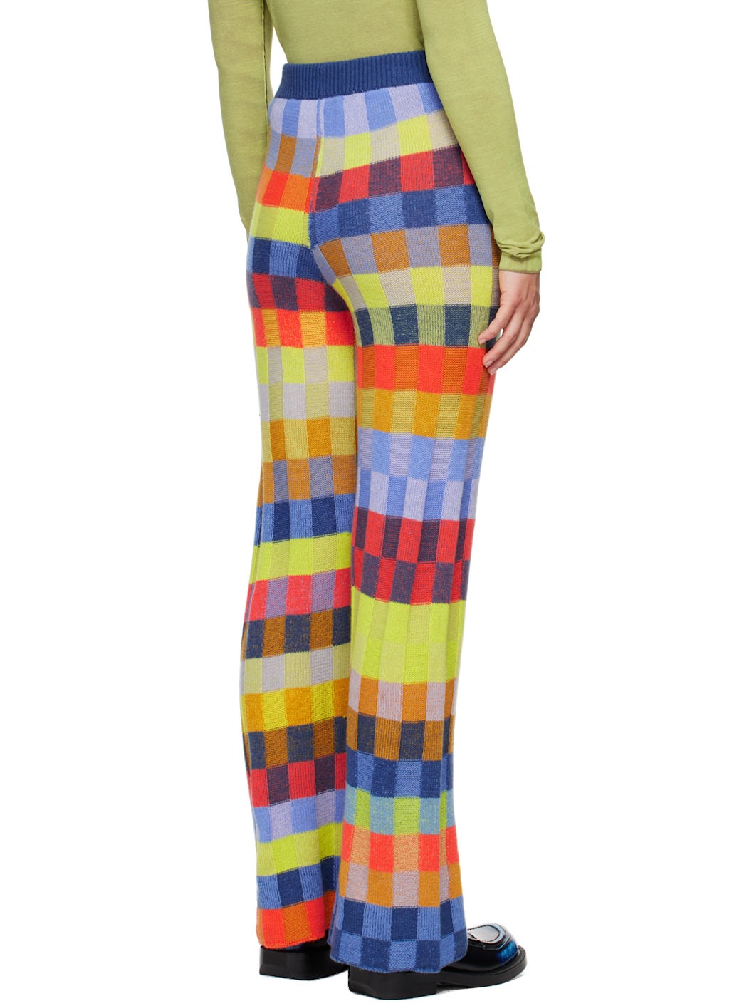 Multicolor Flared Lounge Pants - 3