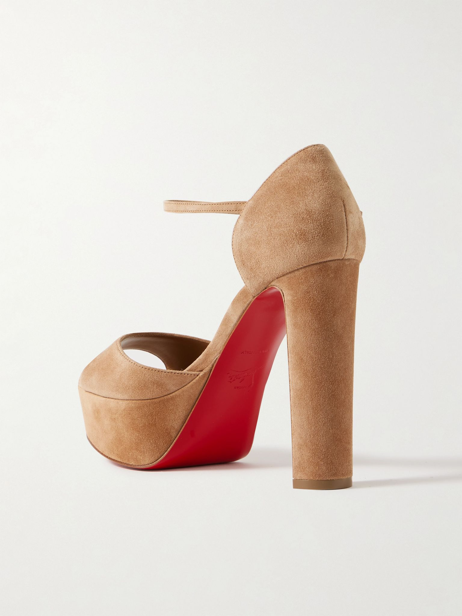 Sandaloo suede sandals Tan - 3
