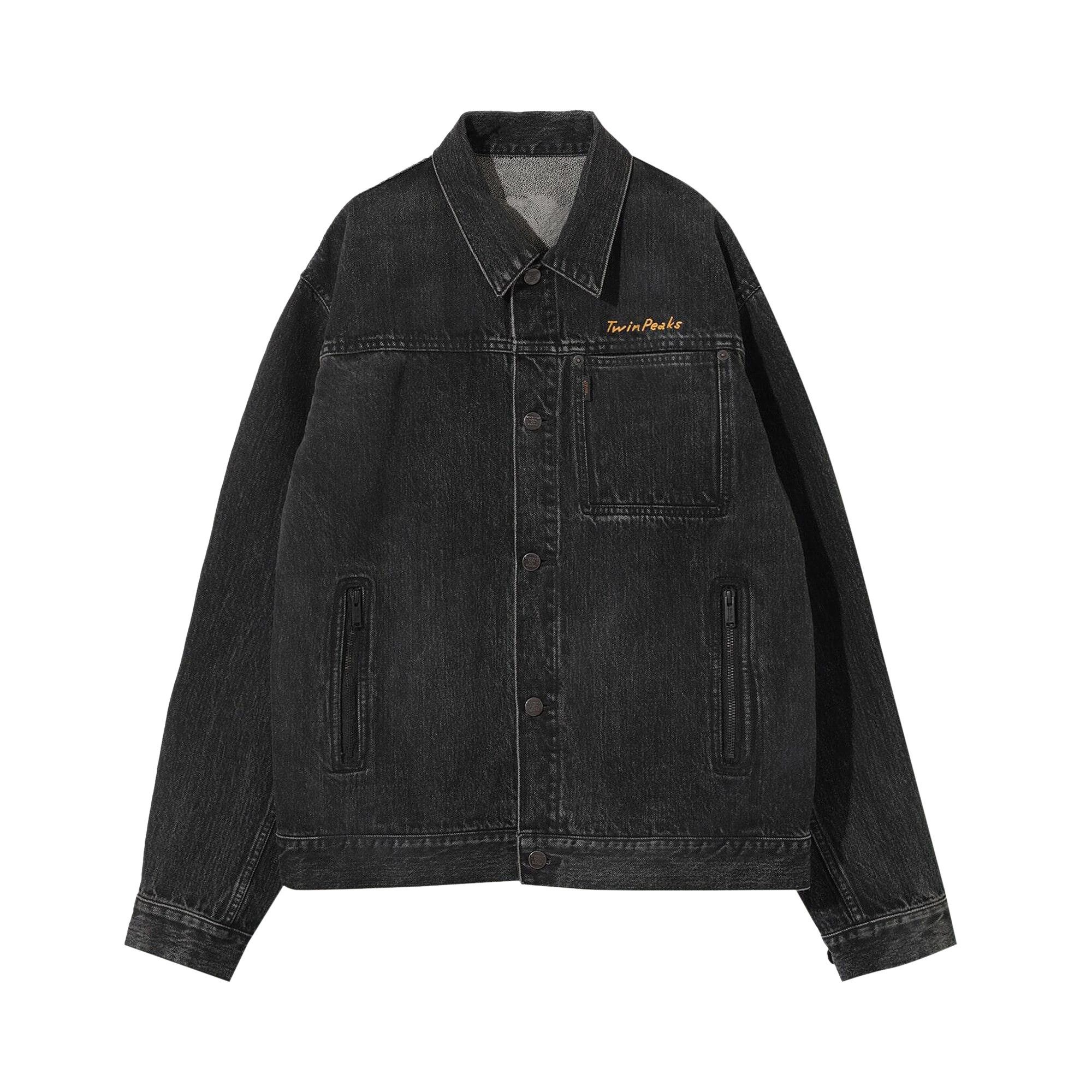 UNDERCOVER Undercover Denim Jacket 'Black' | goat | REVERSIBLE