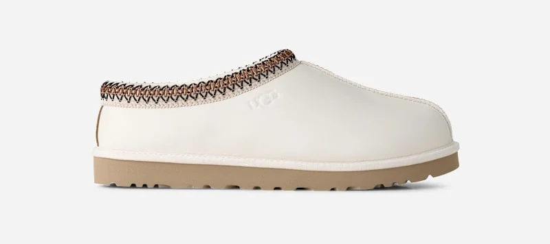 ® Men's Tasman Contrast Sheepskin Slippers in Jasmine/White Pepper - 1