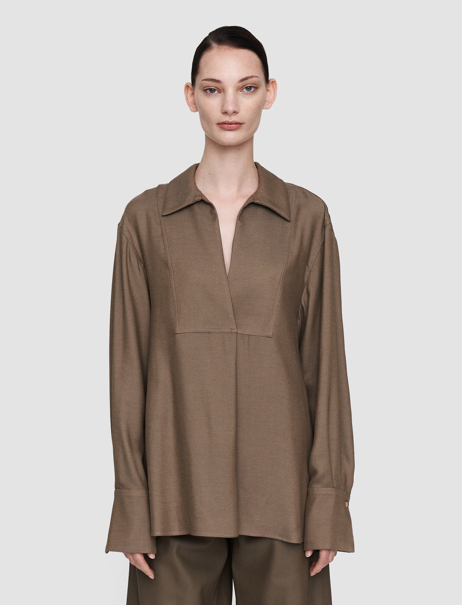 Viscose Twill Belloy Blouse - 3