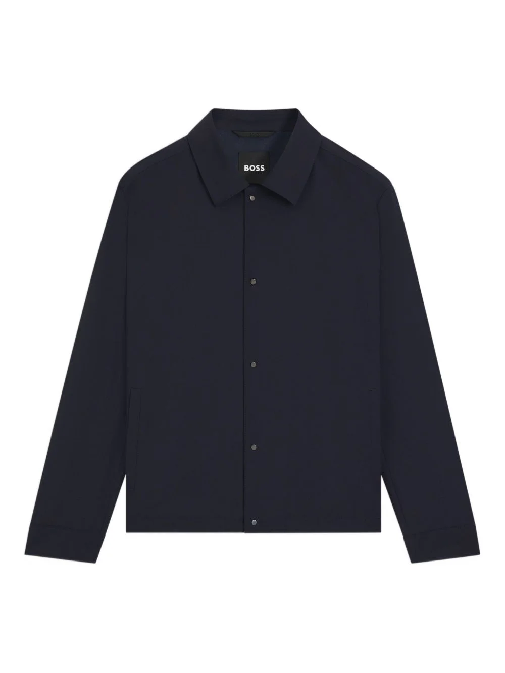 buttoned long-sleeve shirt - 1