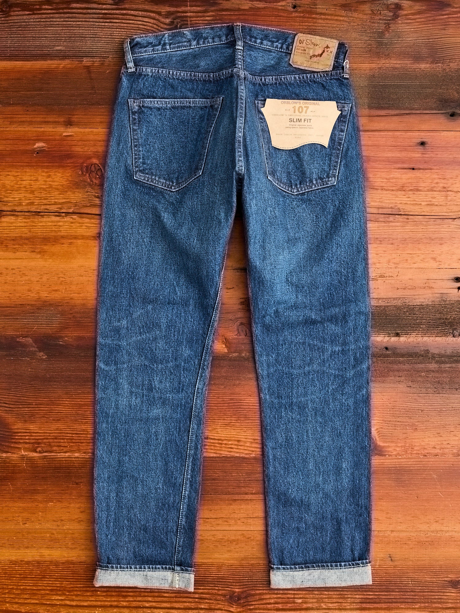 107 "2 Year Wash" 13.5oz Selvedge Denim - Ivy Fit - 14