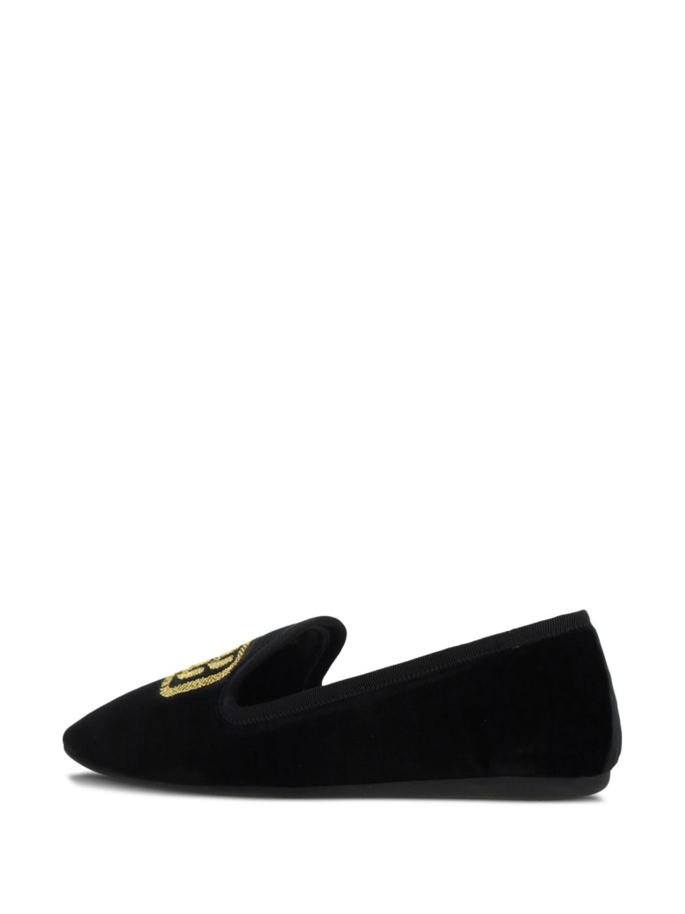 embroidered-logo slippers - 3