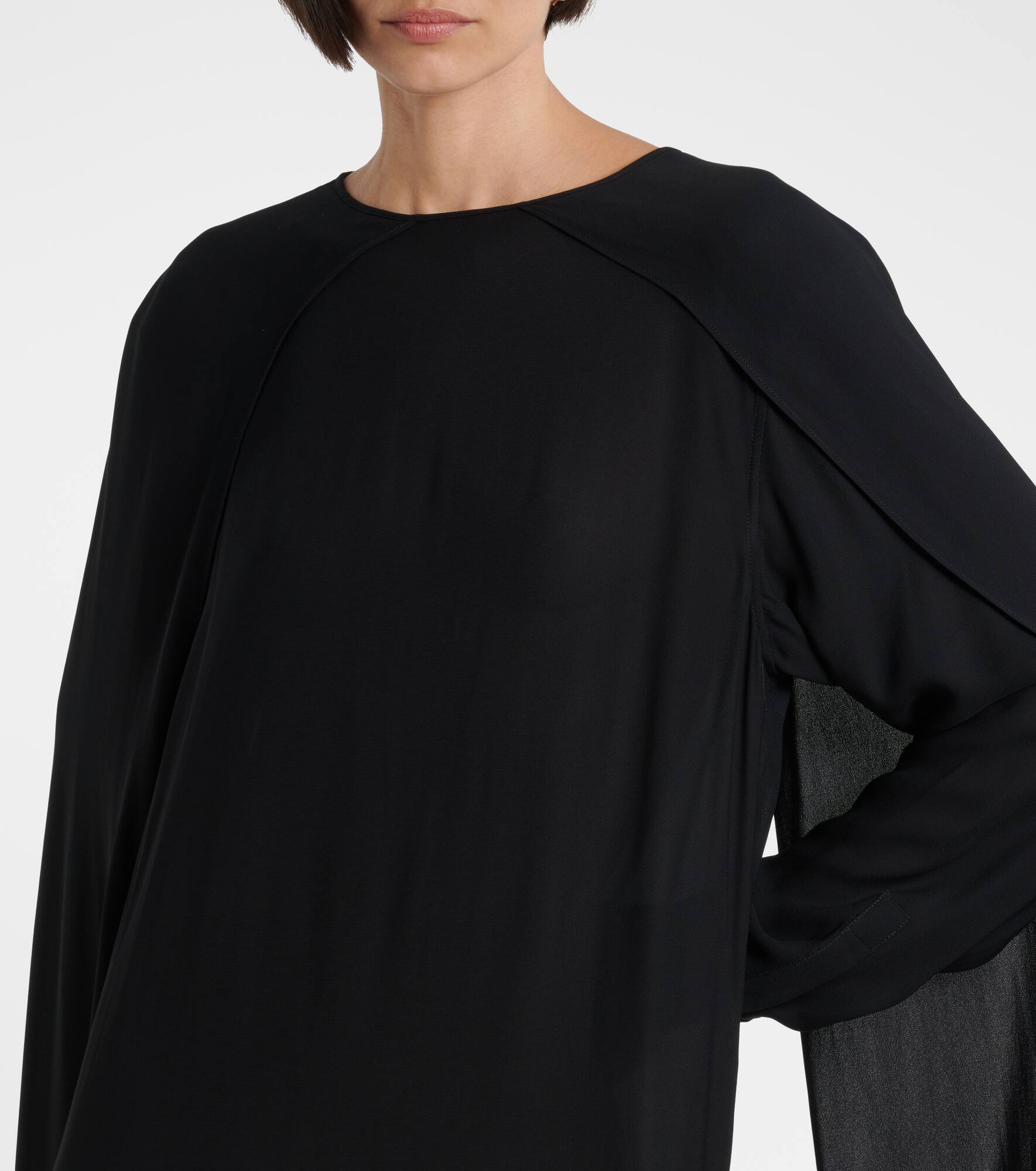 Georgette midi dress - 4