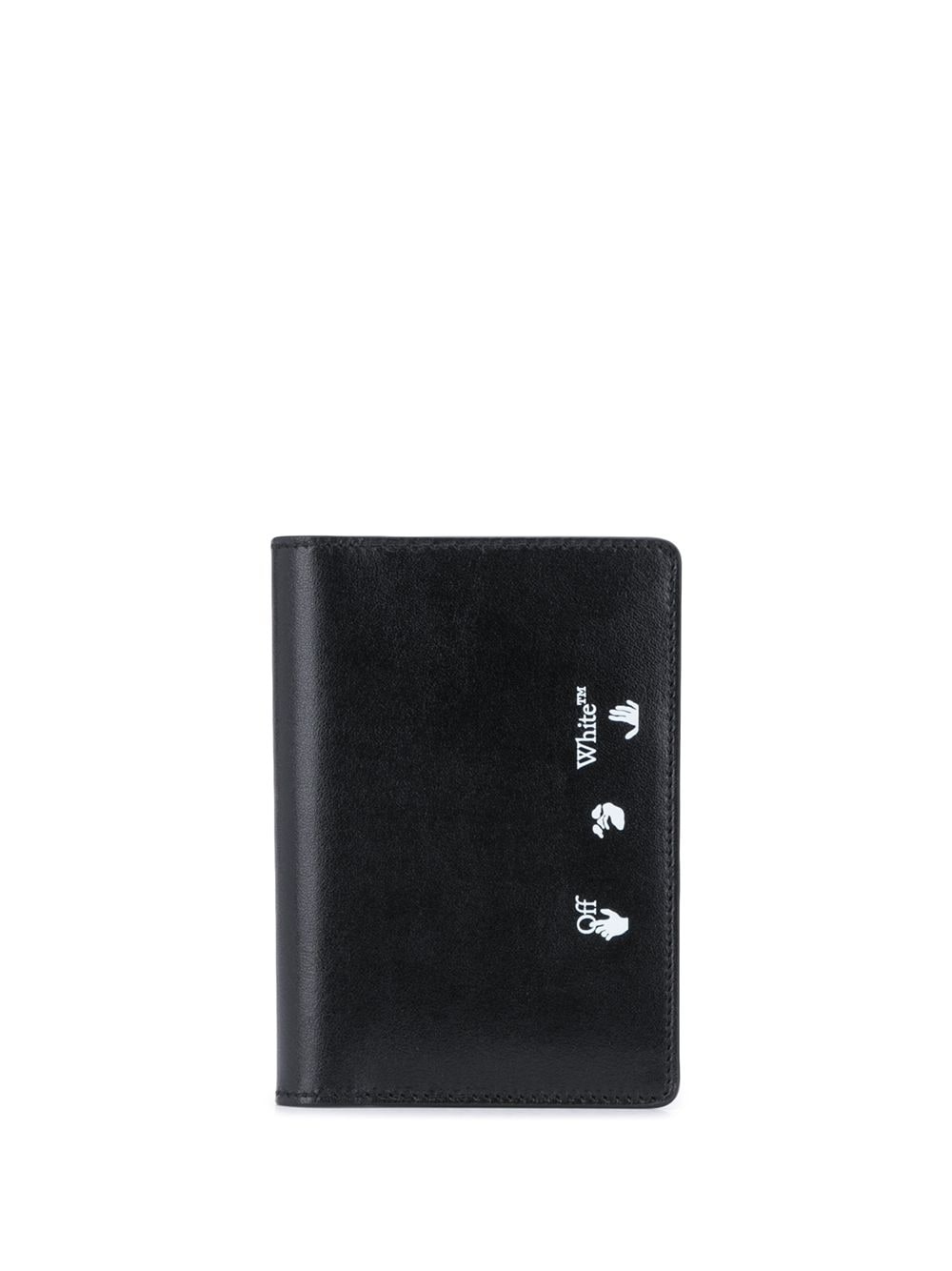 logo-printed passport holder - 1