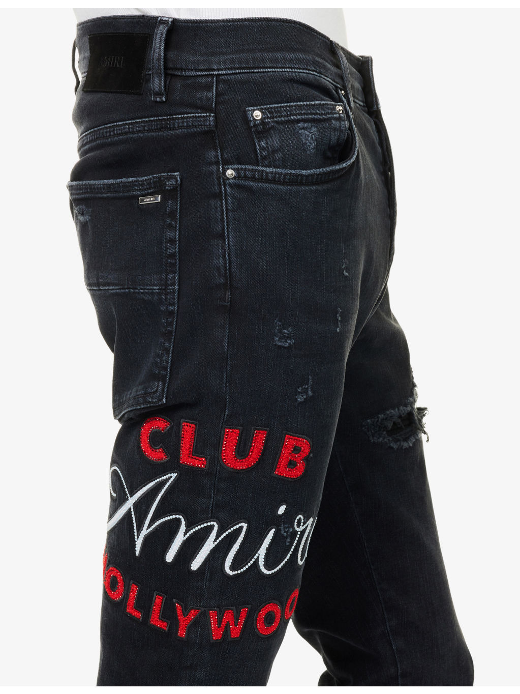 Club Amiri MX1 Stretch-Denim Blend Jeans - 5