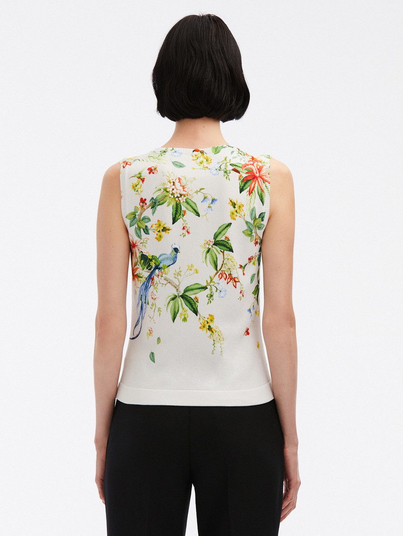 DEGRADE FLORA & FAUNA PRINTED TANK 3