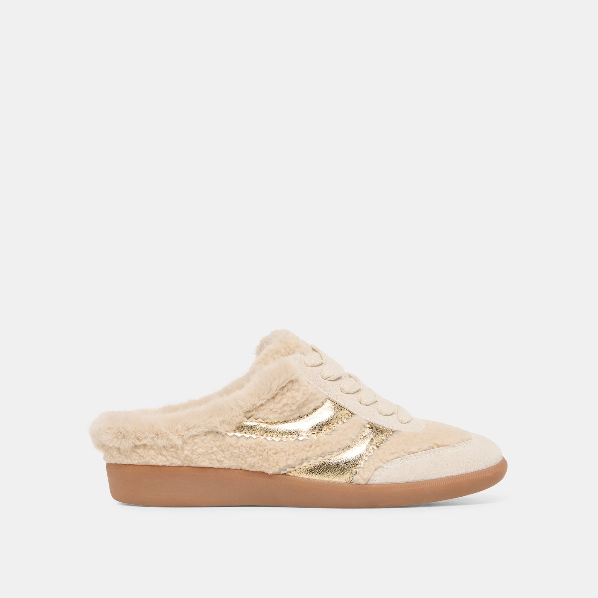 MERIT SLIDE PLUSH SNEAKERS NATURAL MULTI PLUSH - 1