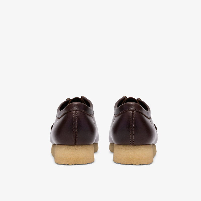 Wallabee Dark Brown Leather 5